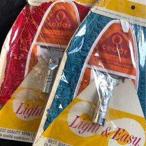 Vtg O-Cedar Light & Easy Mop Refills